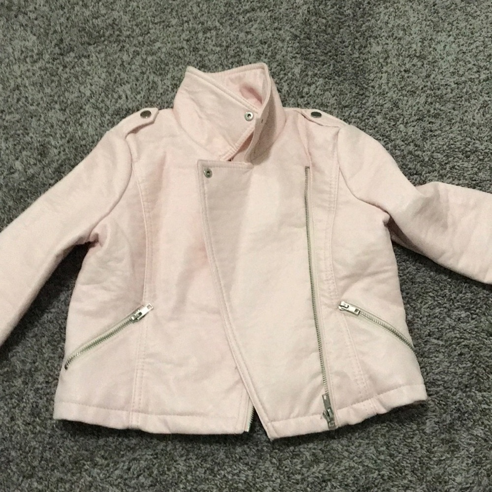 a leather jacket